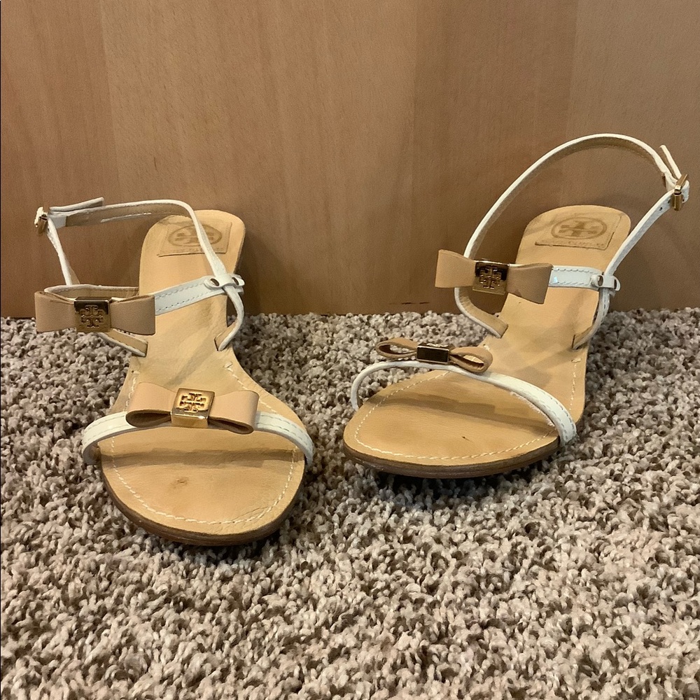 Tory Burch kitten heel sandals Women’s size 10M